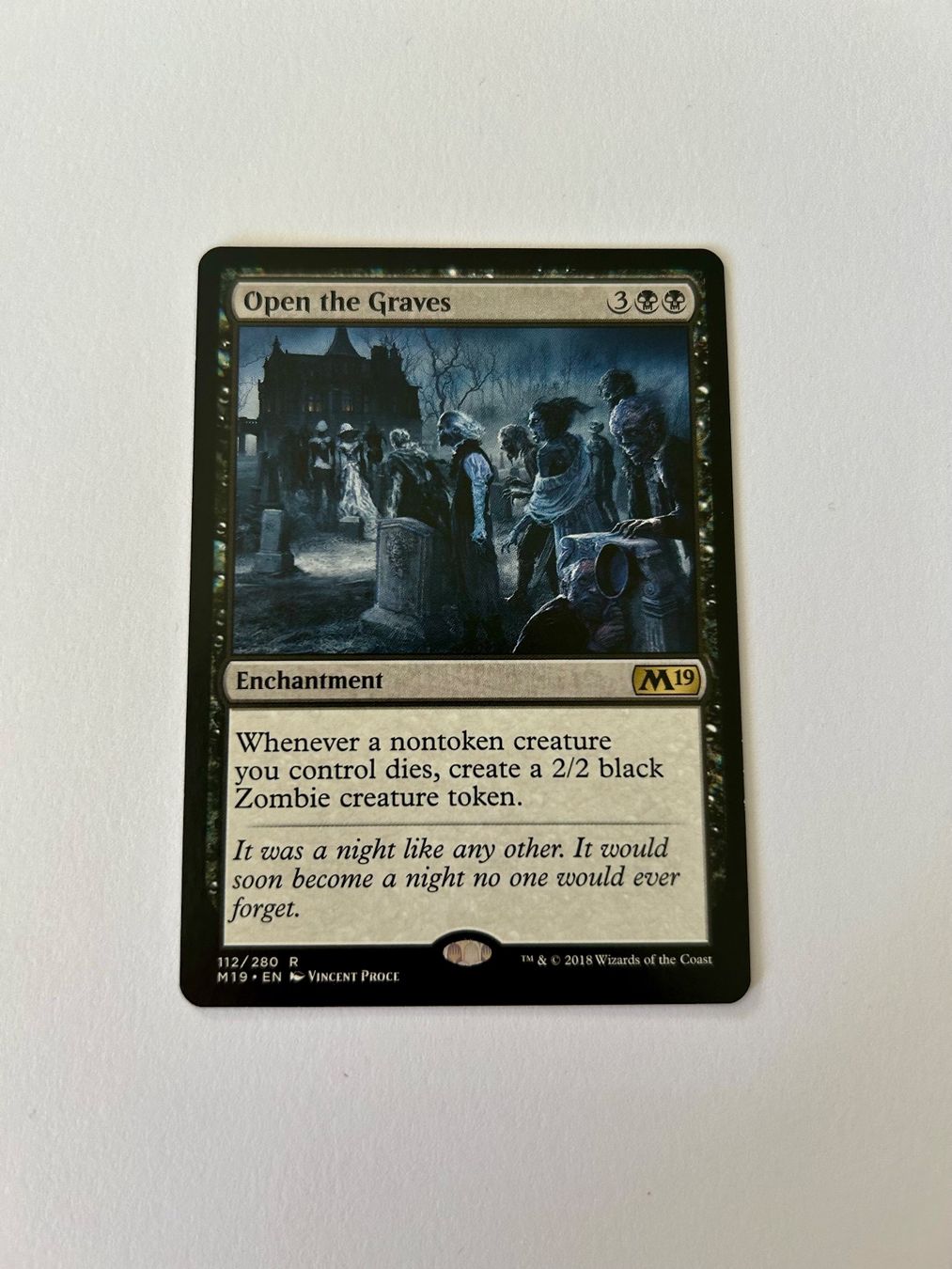 Magic The Gathering Carte collezionabili: MTG - Open the Graves - M19 - EN – Usato da Wangen an der Aare venduto da SG94