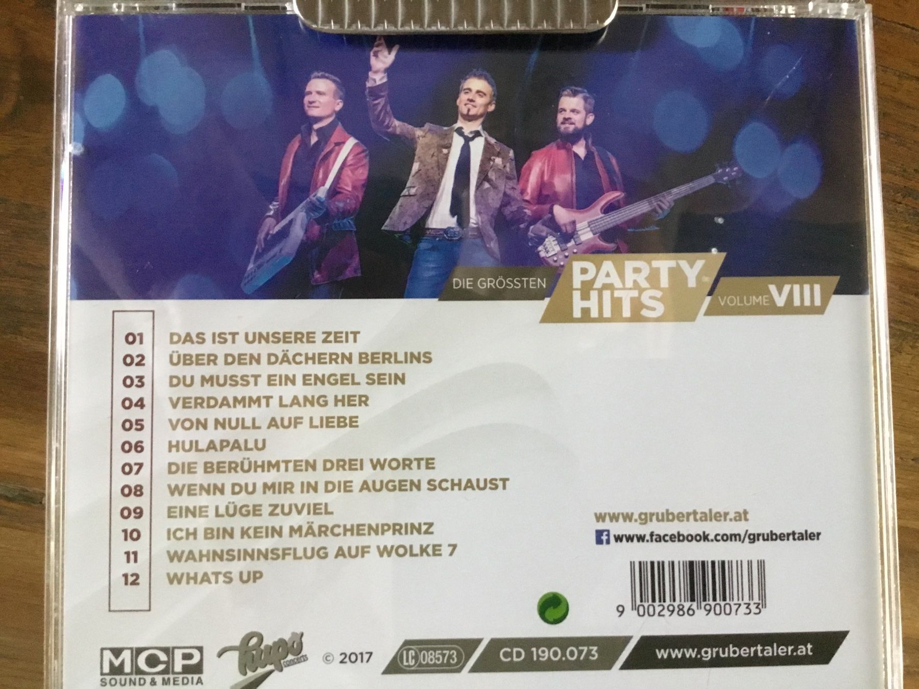 CDs: Die Grubertaler Party Hits Volume VIII  u – Gebraucht aus Thierachern von sweden08 1
