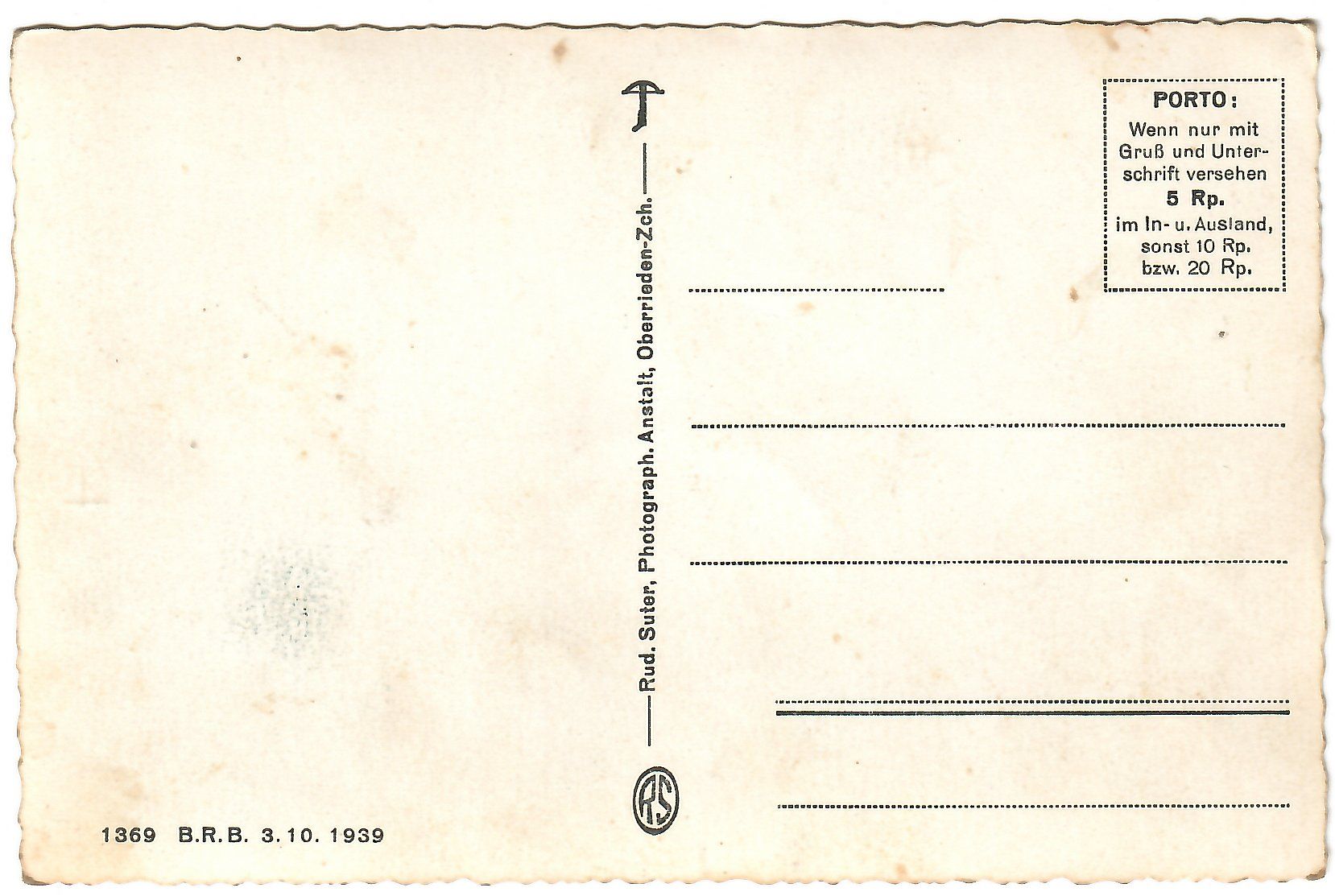 Cartoline postali: Ansichtskarte  Horw – Usato da Kerns venduto da etma3 1