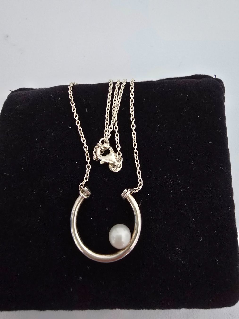 Pandora Catenine: Pandora Halskette mit Perle Silber – Nuovo e nell'imballaggio originale da Bergdietikon venduto da ewa1005 1