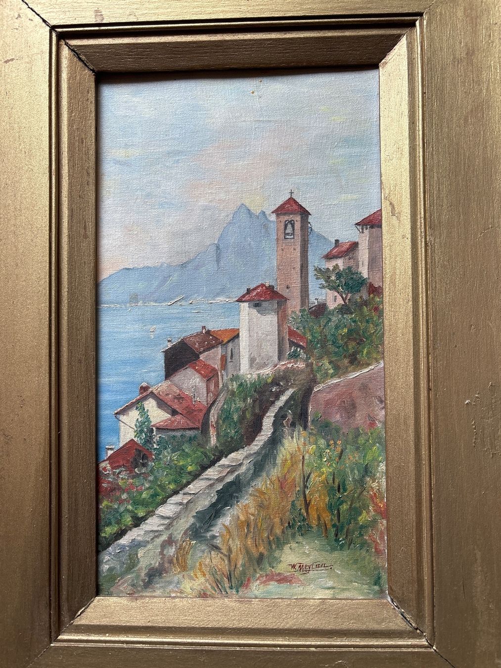 Dipinti: W.WEYLAN - XXÈME – Usato da Sion venduto da pasadena1914 2