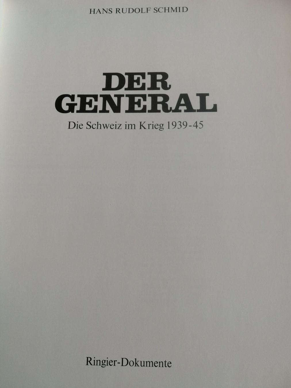 Bücher: Der General – Gebraucht aus Malans GR von soboru 2