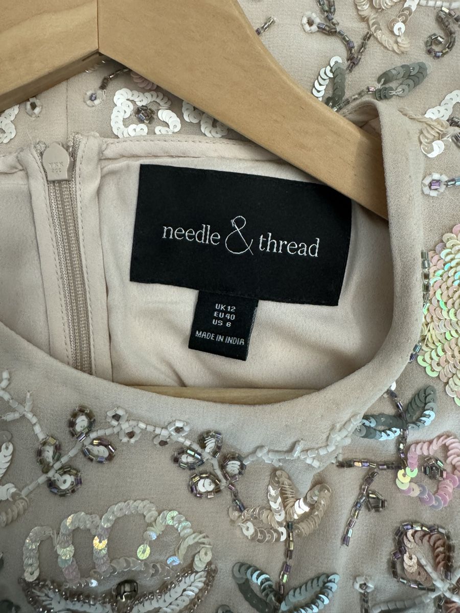 Top: Needle & Thread Pailletten-(Crop)Top – Usato da Wädenswil venduto da kir_7hdr 2