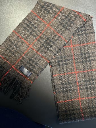 Écharpe Burberry brun foncé