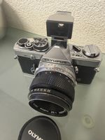 Olympus OM-2N Analogkamera mit Zuiko Auto-Macro 50mm f/3.5 –