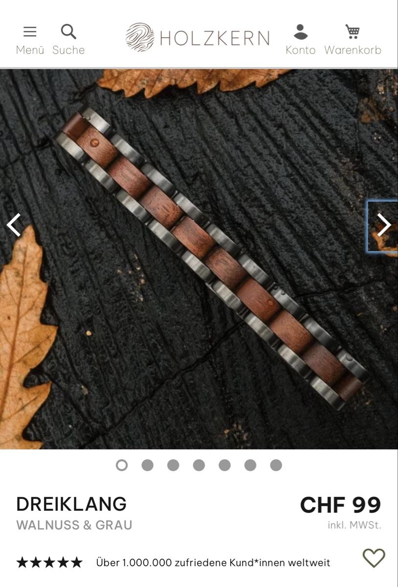Bracciali & Braccialetti: 2 Armbänder von Holzkern – Usato da Rafz venduto da Anirocznetz 6