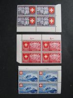 1939 Landi Zürich Satz Vierer deutsch postfrisch