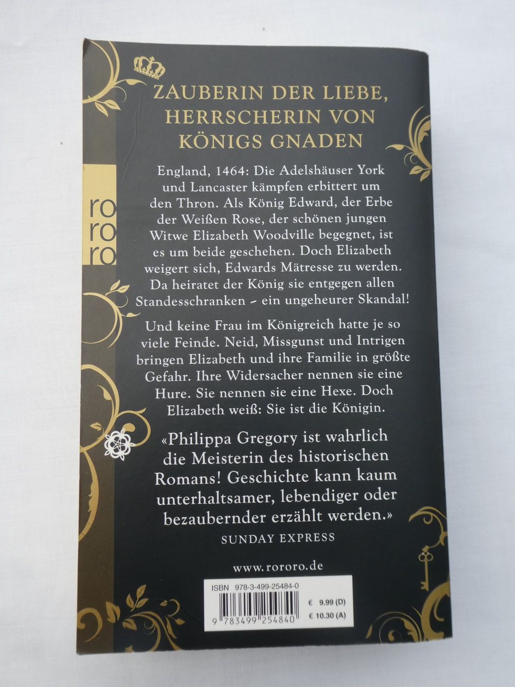Bücher: Die Königin der weissen Rose, von Philippa Gregory – Gebraucht aus Gattikon von kaandooh 2