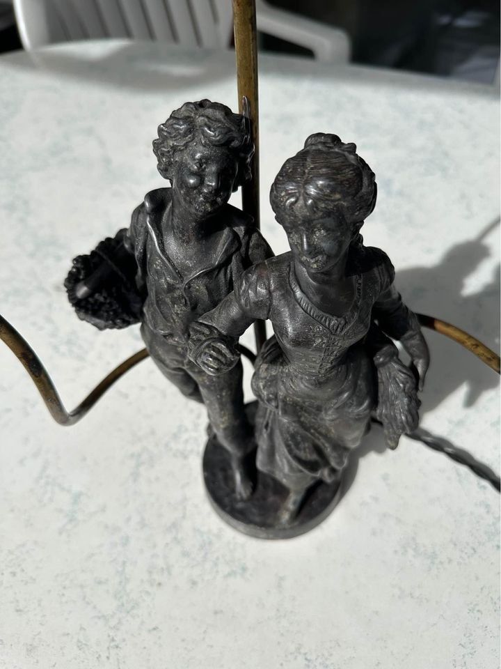 Lampade: Lampe statue ancienne, fonctionne – Usato da La Chaux-de-fonds venduto da ccjp 2
