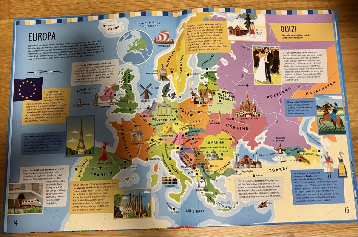 Libri: Kinder Weltatlas – Nuovo (secondo la descrizione) da Beringen venduto da fountenpen1976 3
