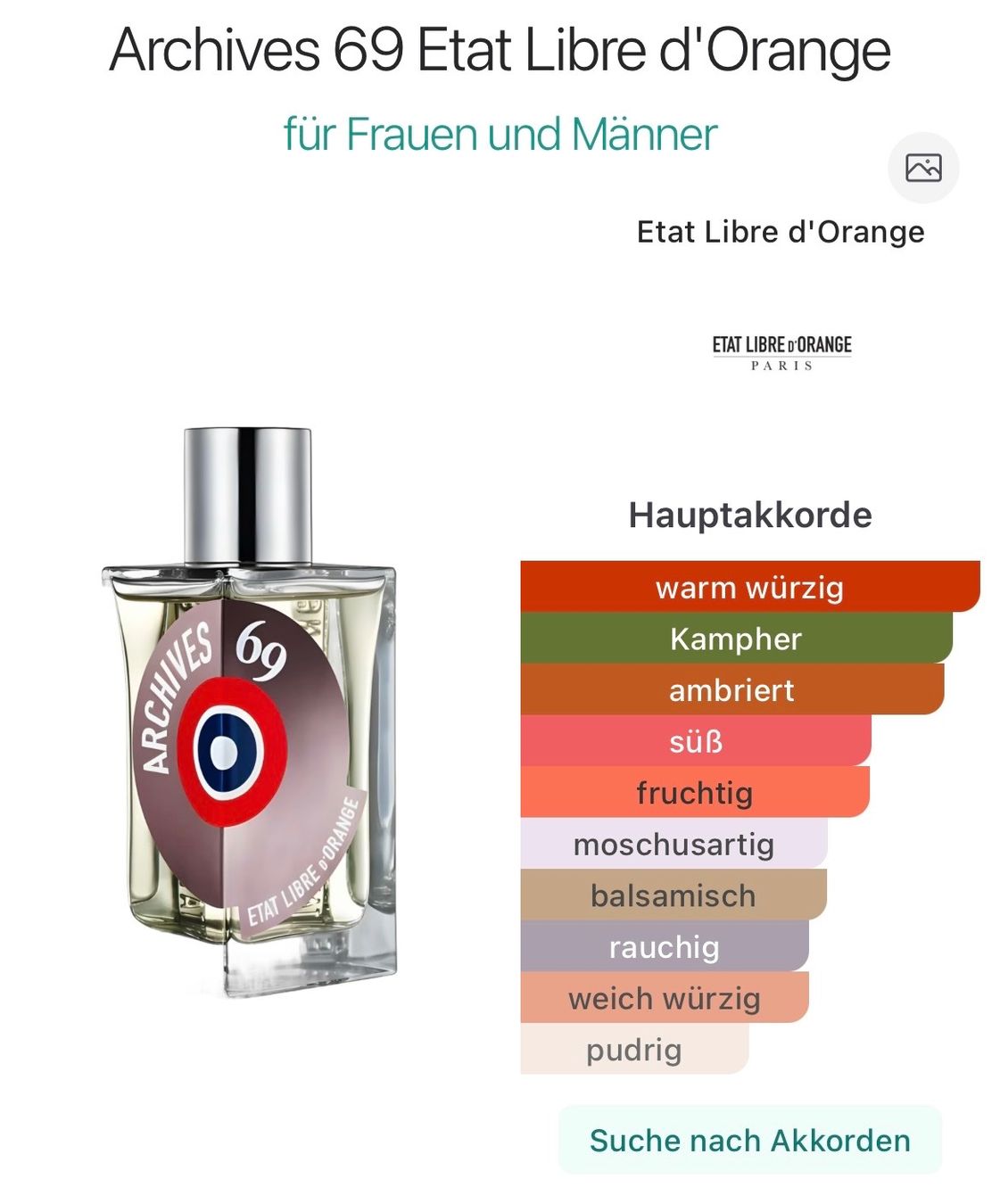 Profumi & Eau de Toilette: Etat Libre d’Orange - Archives 69 - 50 ml – Nuovo (secondo la descrizione) da Luzern venduto da eli_5xnv 3