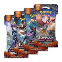 1x Pokémon Burning Shadows English Booster Blister Neu