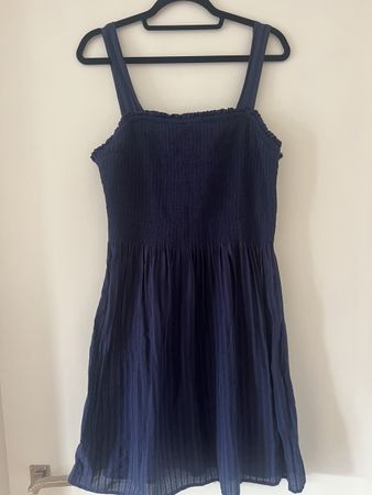 Accessorize London Dress - Navy Blue - Size M - Summer!