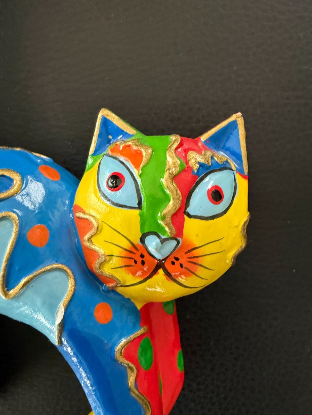 Altro in Decorazioni & Accessori: Dekoration    KATZE   BÜSI   vermutlich aus Pappmache – Usato da Subingen venduto da ArtBead 3