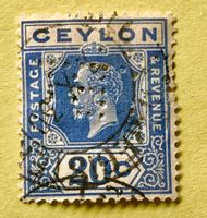 Briefmarken aus Sri Lanka (Ceylon) gestempelt 