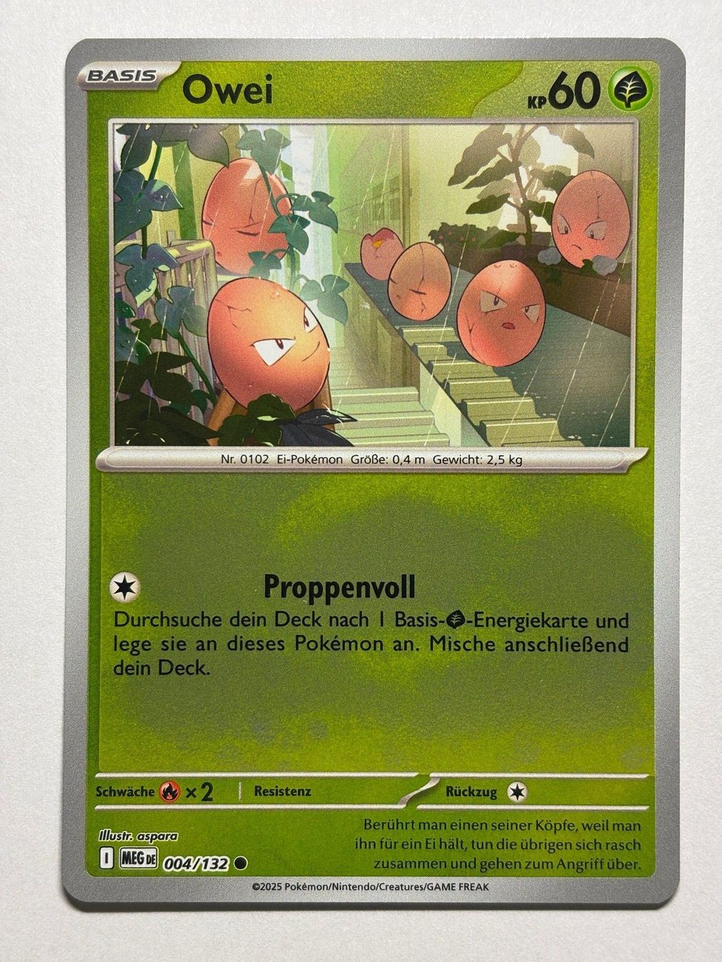 Pokémon Carte collezionabili: Owei (MEG 4) - Reverse Holo - DE – Usato da Allschwil venduto da bul_5pmr