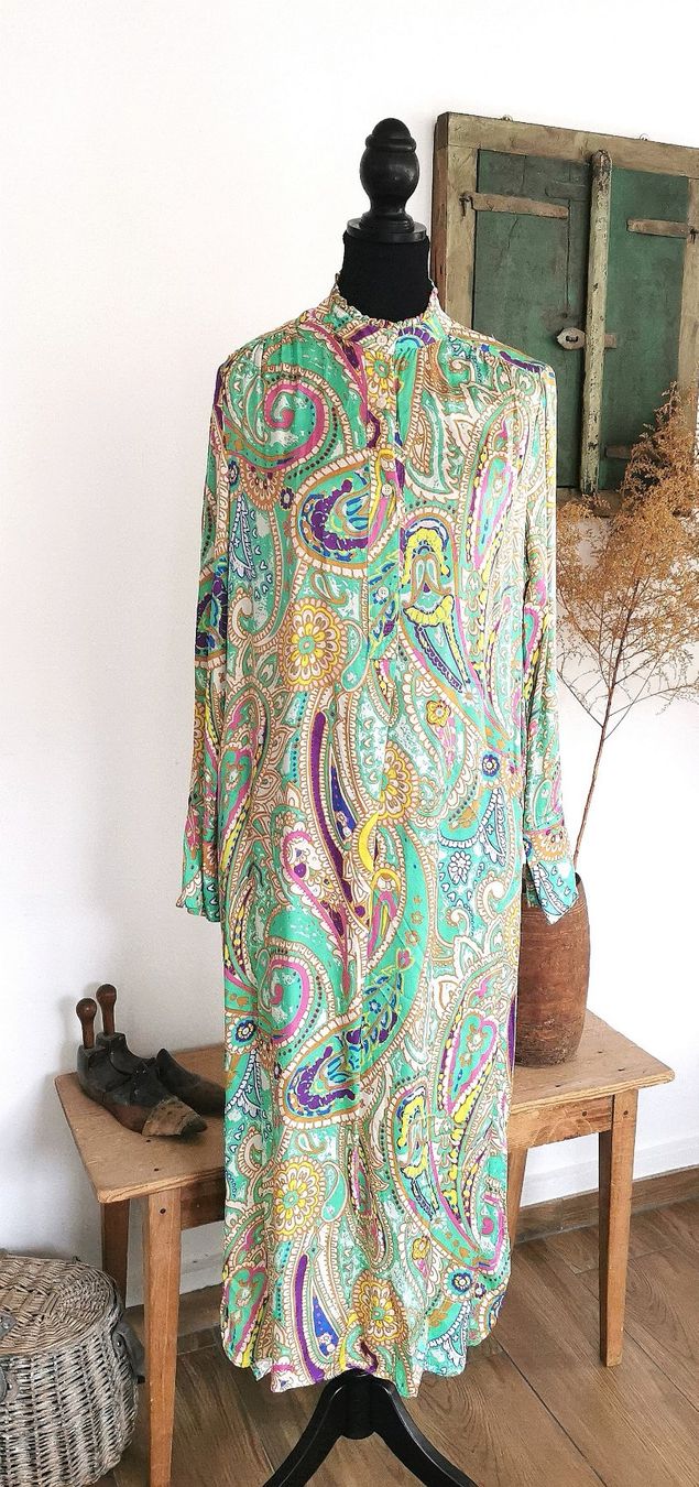 Vestiti: Marc Aurel Viscose Maxikleid Gr. 36/38 – Usato da gachnang venduto da tibus1