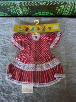 Zauberhaftes,Vintage, Puppenkleid rot-weiss gepunktet Gr. 40