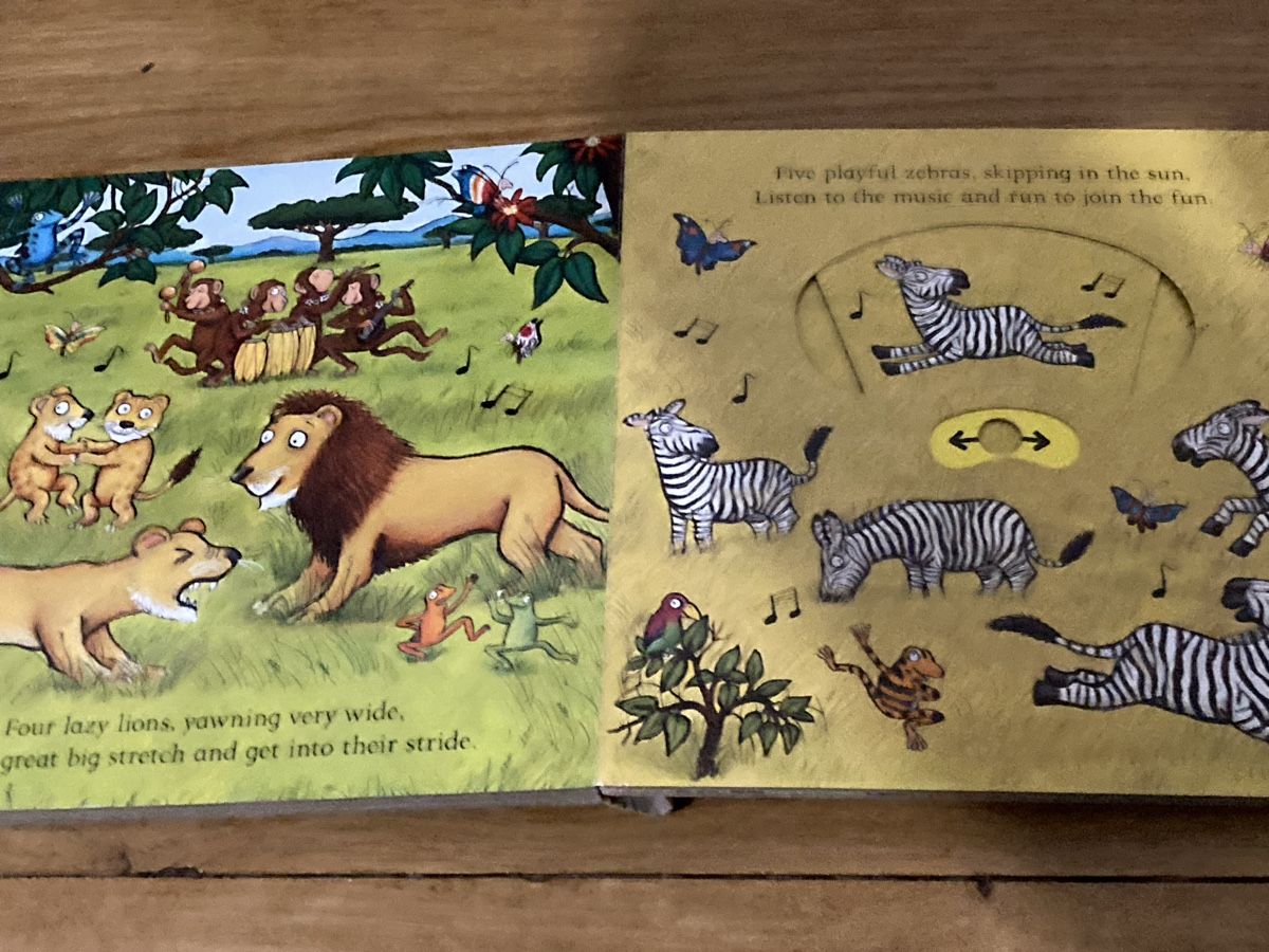 Libri: In the Jungle Axel Scheffler – Usato da Zürich venduto da Ekka 2