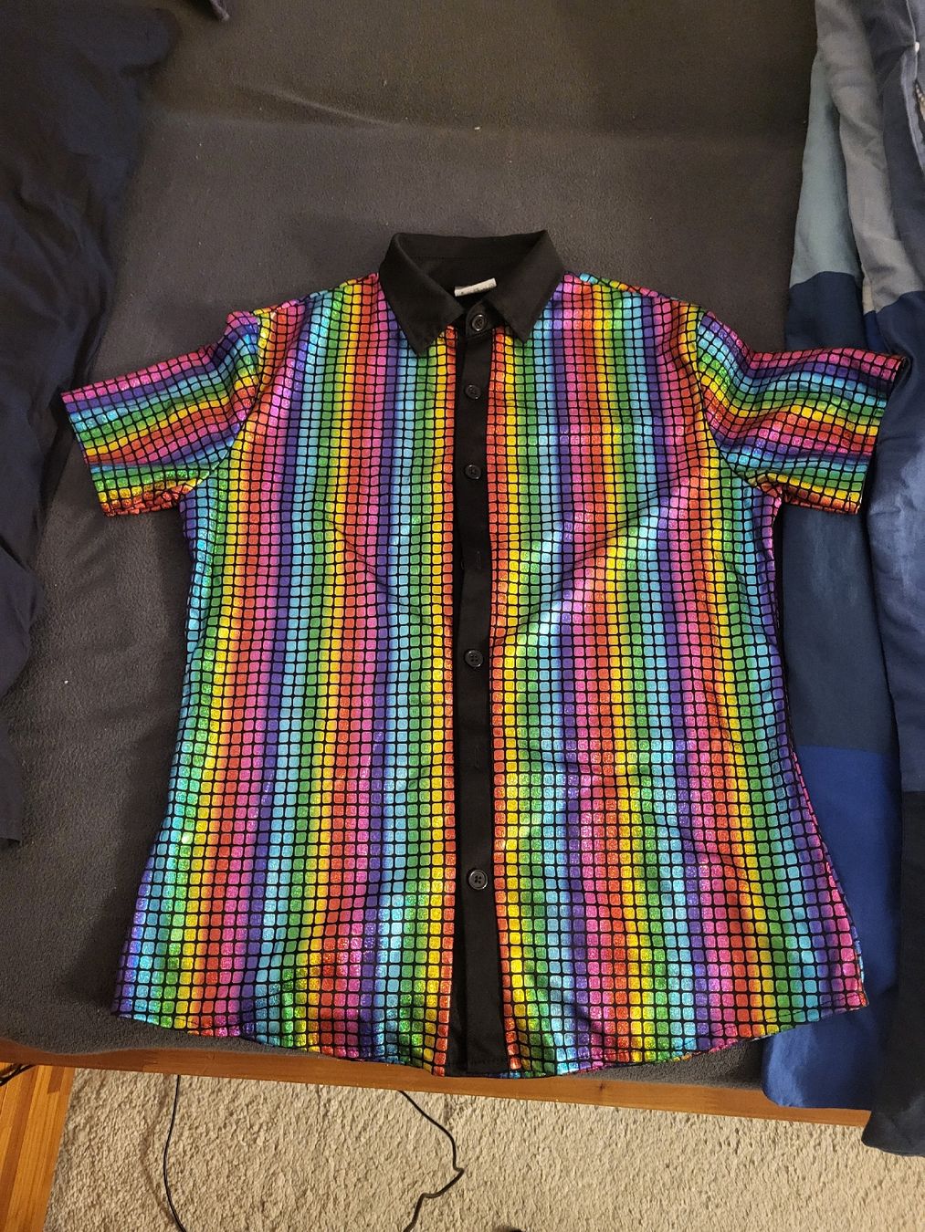 Camicie: Faschingshemd / Partyhemd Grösse M - Rainbow Regenbogen 53 – Usato da Buchs AG venduto da sie_f6dg