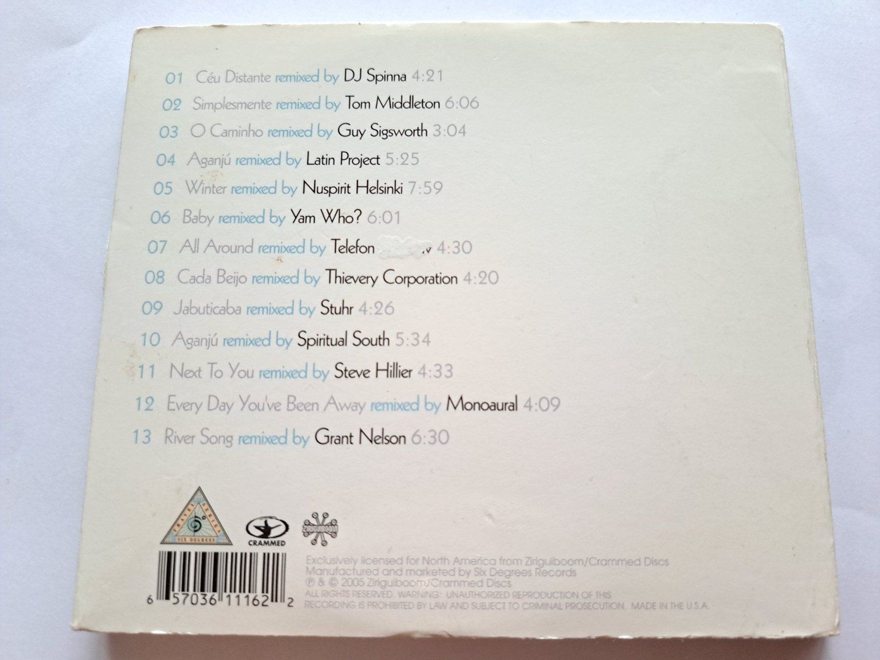 CD: Cd Bebel Gilberto - Remixes – Usato da Pully venduto da bro_n52j 1