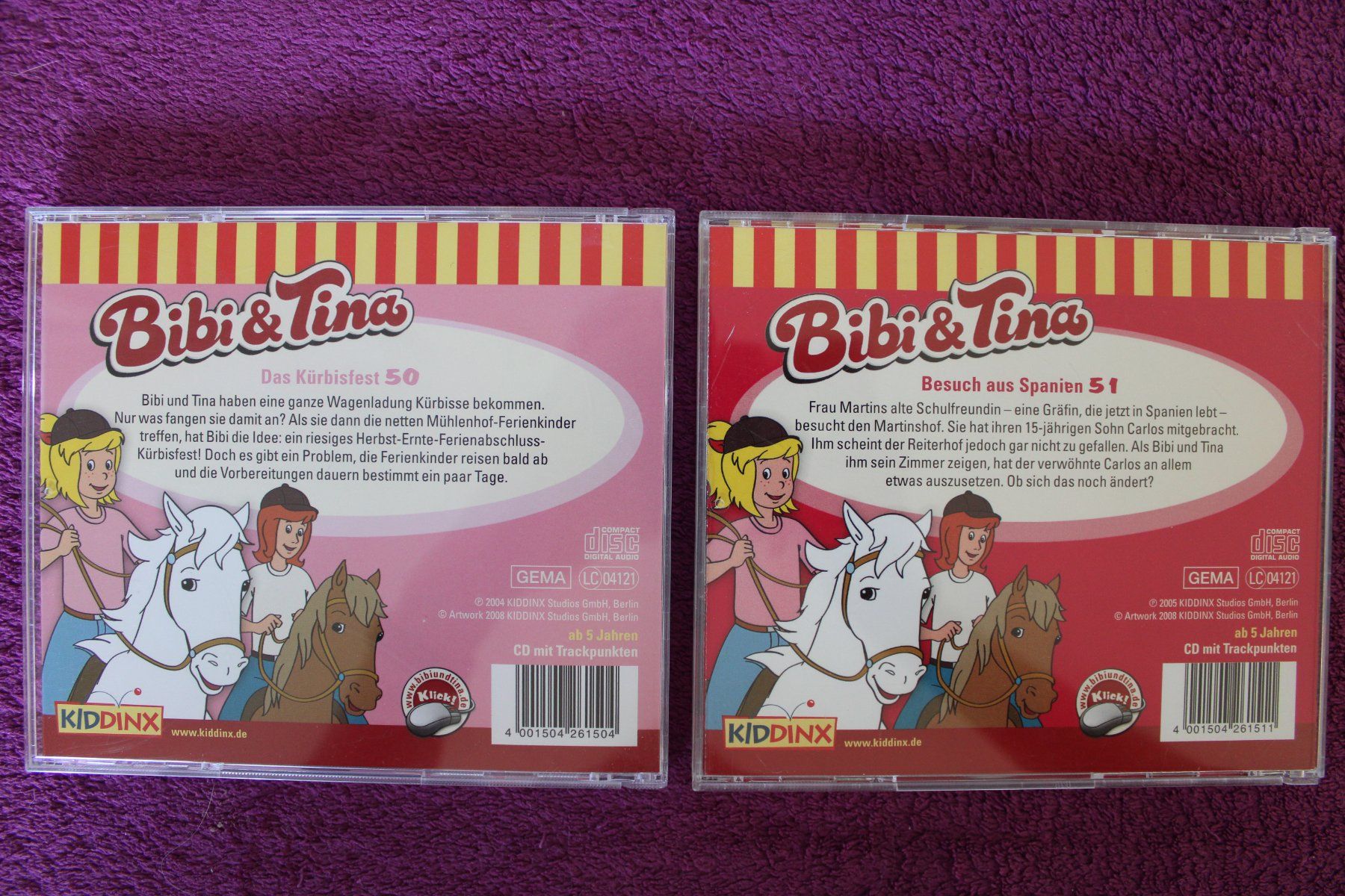 CDs: 6 - Bibi & Tina - Hörspiel - CD´s – Gebraucht aus Müllheim Dorf von Seeeule01 2