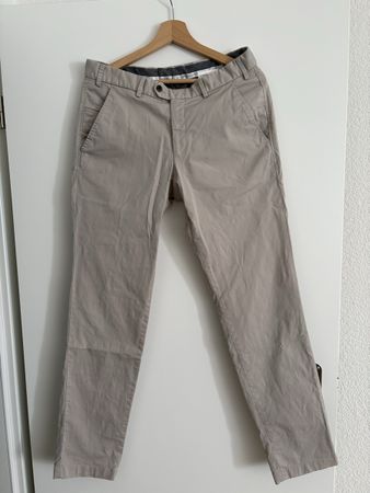 Weiss/Beige Hiltl Hose