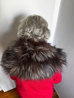 Neuwertige Silberfuchs- Stola (155 cm lang, siehe Fotos)