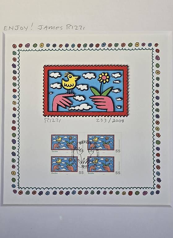 Tutti i francobolli: James Rizzi 3d briefmarken edition 2008 – Nuovo e nell'imballaggio originale da Riehen venduto da harald13