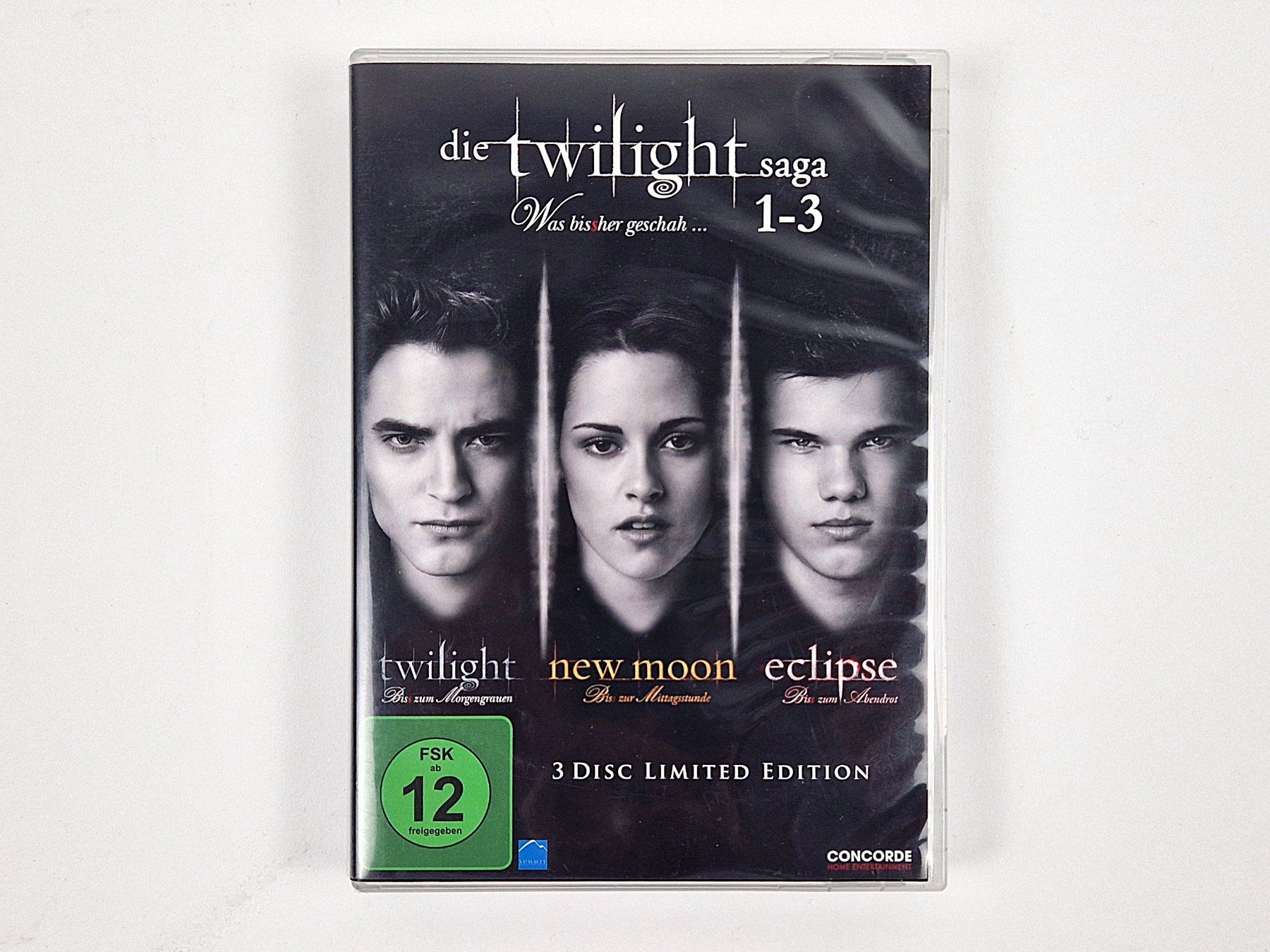 Alle DVDs: Twilight DVDs Saga 1-5 – Gebraucht aus Basel von Restwert_Basel 1