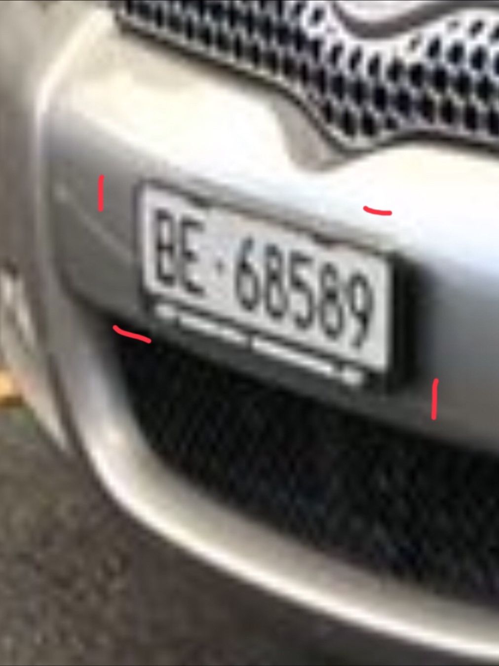 Insegne: BE-68589    Autokennzeichen – Usato da Thun venduto da Thuno6