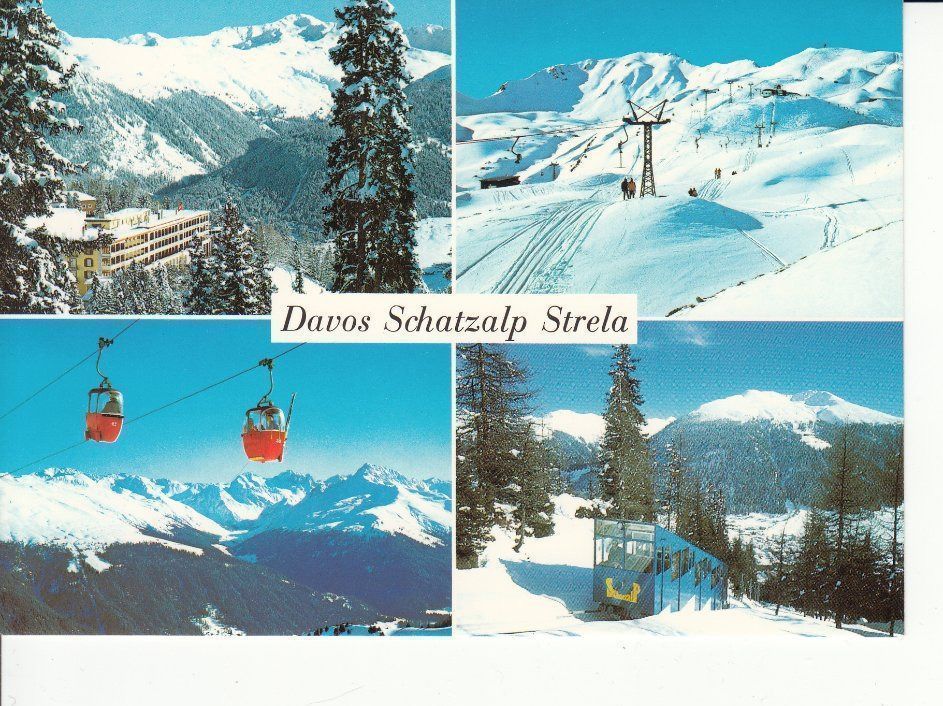Cartoline postali: Davos 33 um 1995 – Usato da Bürglen TG venduto da StampGraf