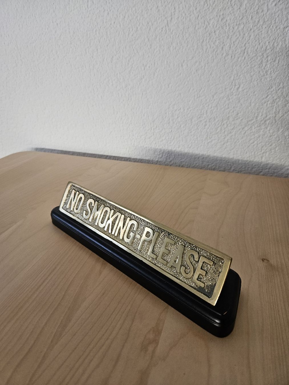 Statuette: Vintage "No Smoking Please" Figur, Briefbeschwerer etc. – Usato da Wiezikon b.Sirnach venduto da wiezikon.vintage 1