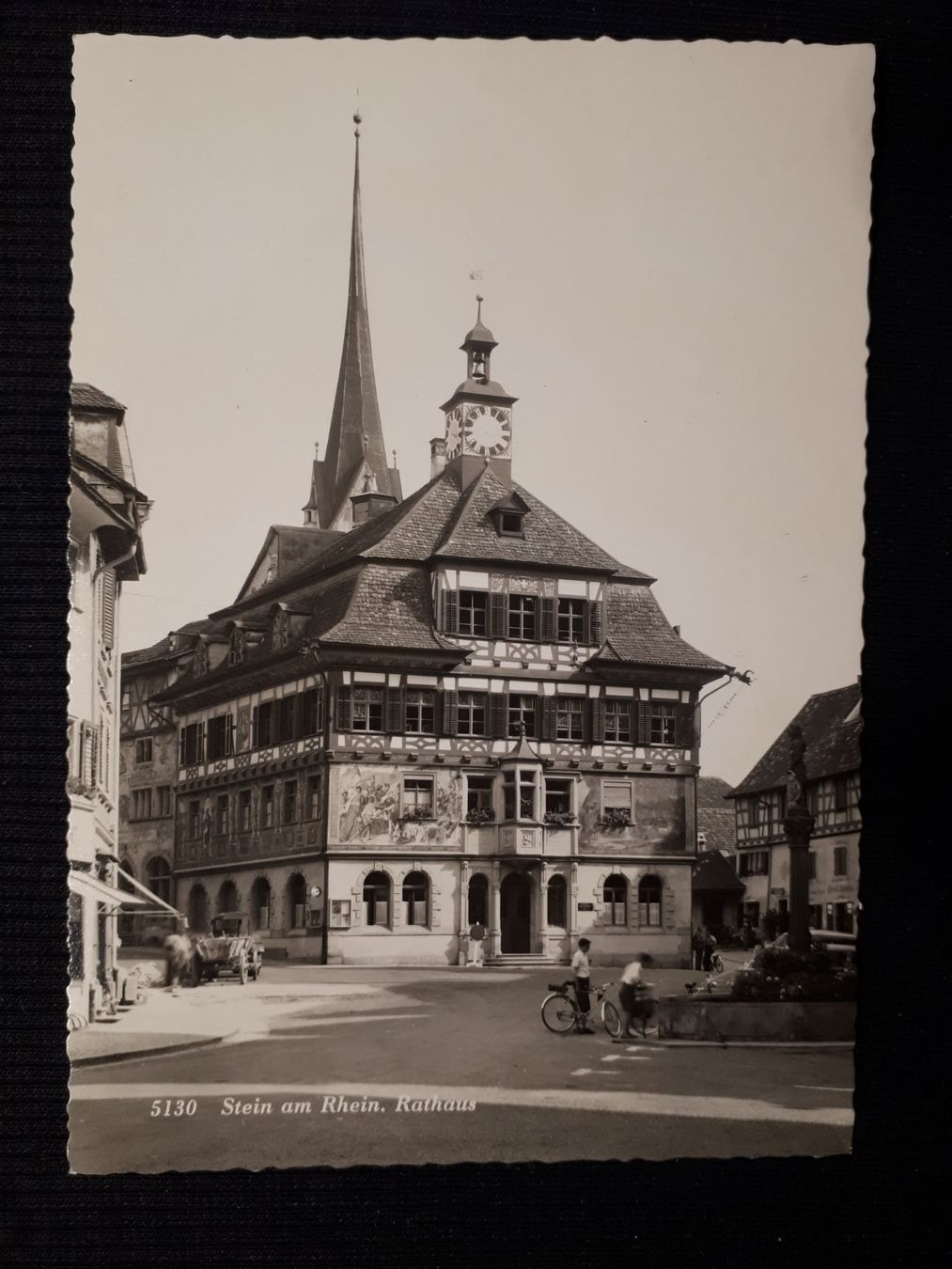 Cartoline postali: . STEIN AM RHEIN - ANIMIERT - TRAKTOR – Usato da Ponto Valentino venduto da giorgia06