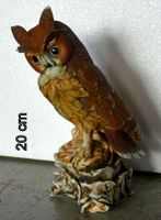 Wunderschöne Eule aus Porzellan, 20cm hoch