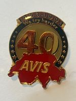1 Pin AVIS 40 Jahre We try harder
