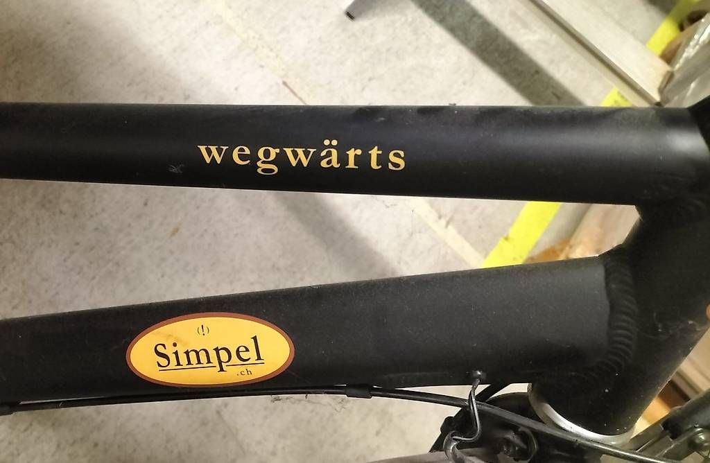 Velos: Fahrrad Simpel wegwärts – Gebraucht aus Steinach von Tsgweh 5