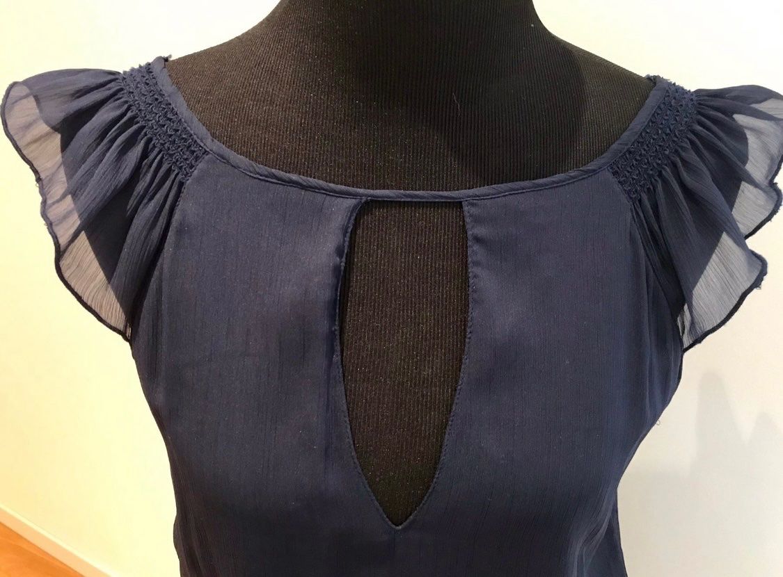 Zara Vestiti: Zara dunkelblaues Kleid – Usato da Baden venduto da Tiffany6878 1