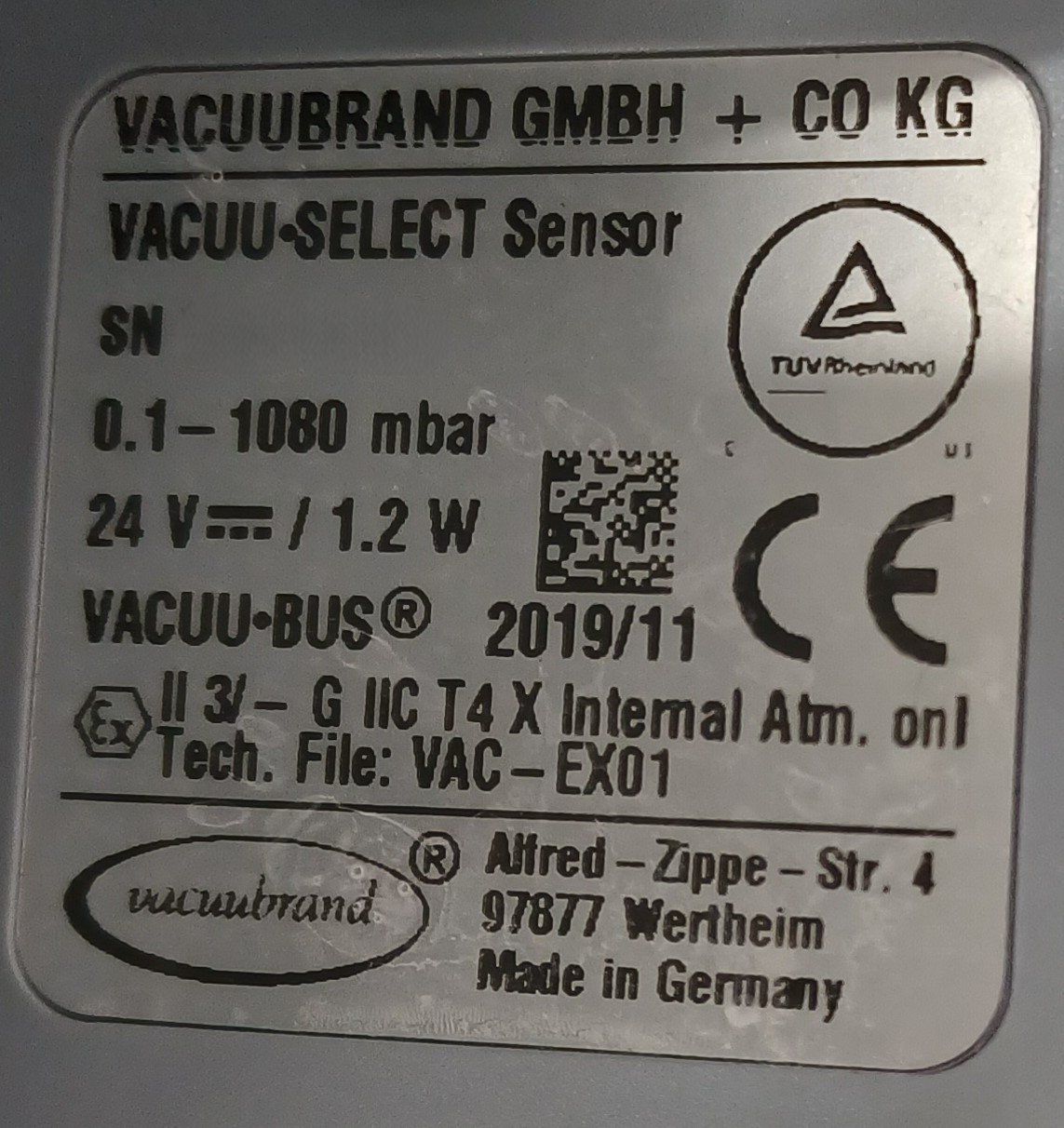 Accessori da laboratorio: Vacuubrand Vacuu-Select Vacuum controller – Usato da Niederdorf venduto da LeptonAG_Labor 8