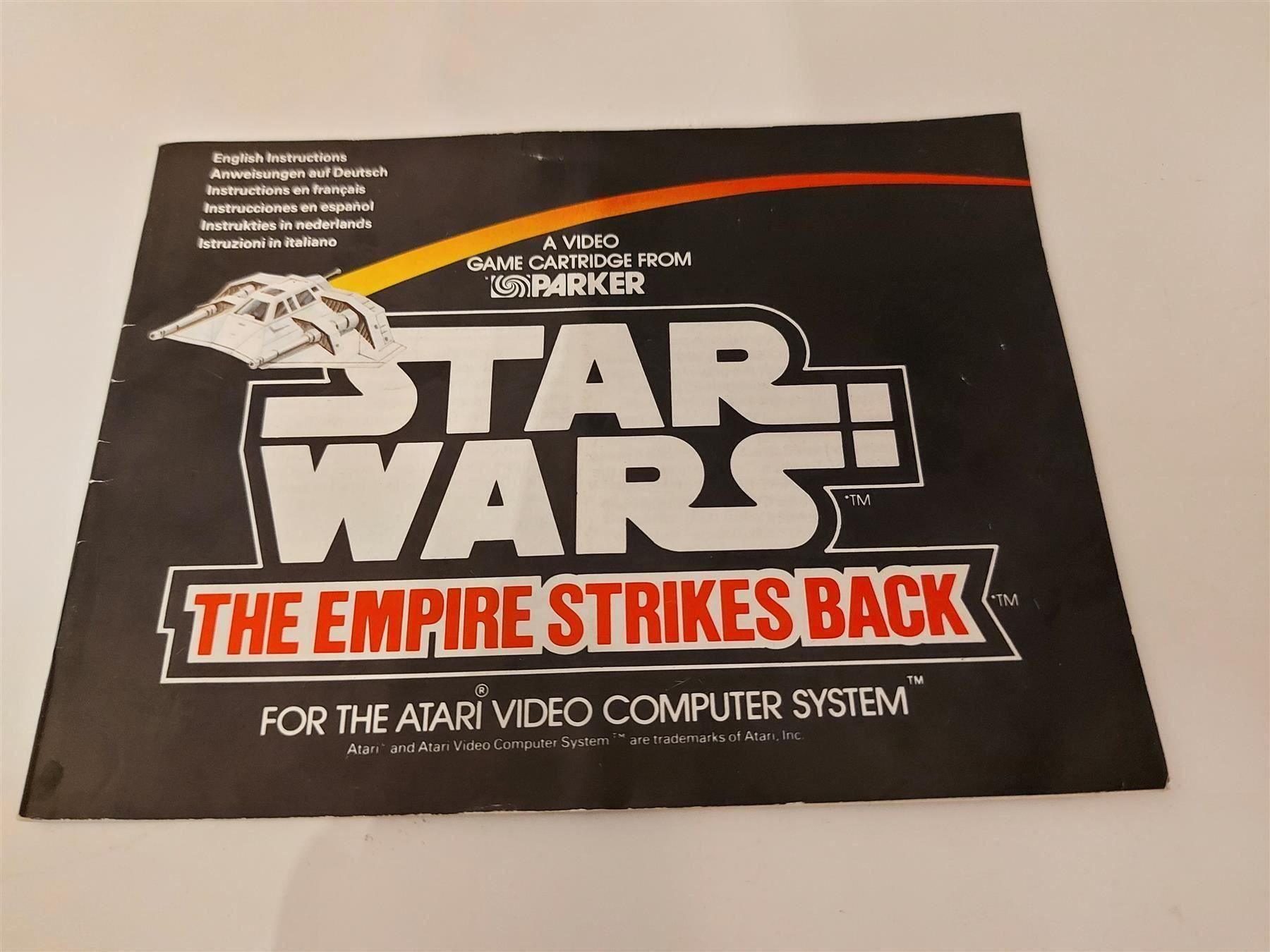 Spiele: Star Wars Atari Anleitung – Gebraucht aus Aarau von Kaesekuchen2000