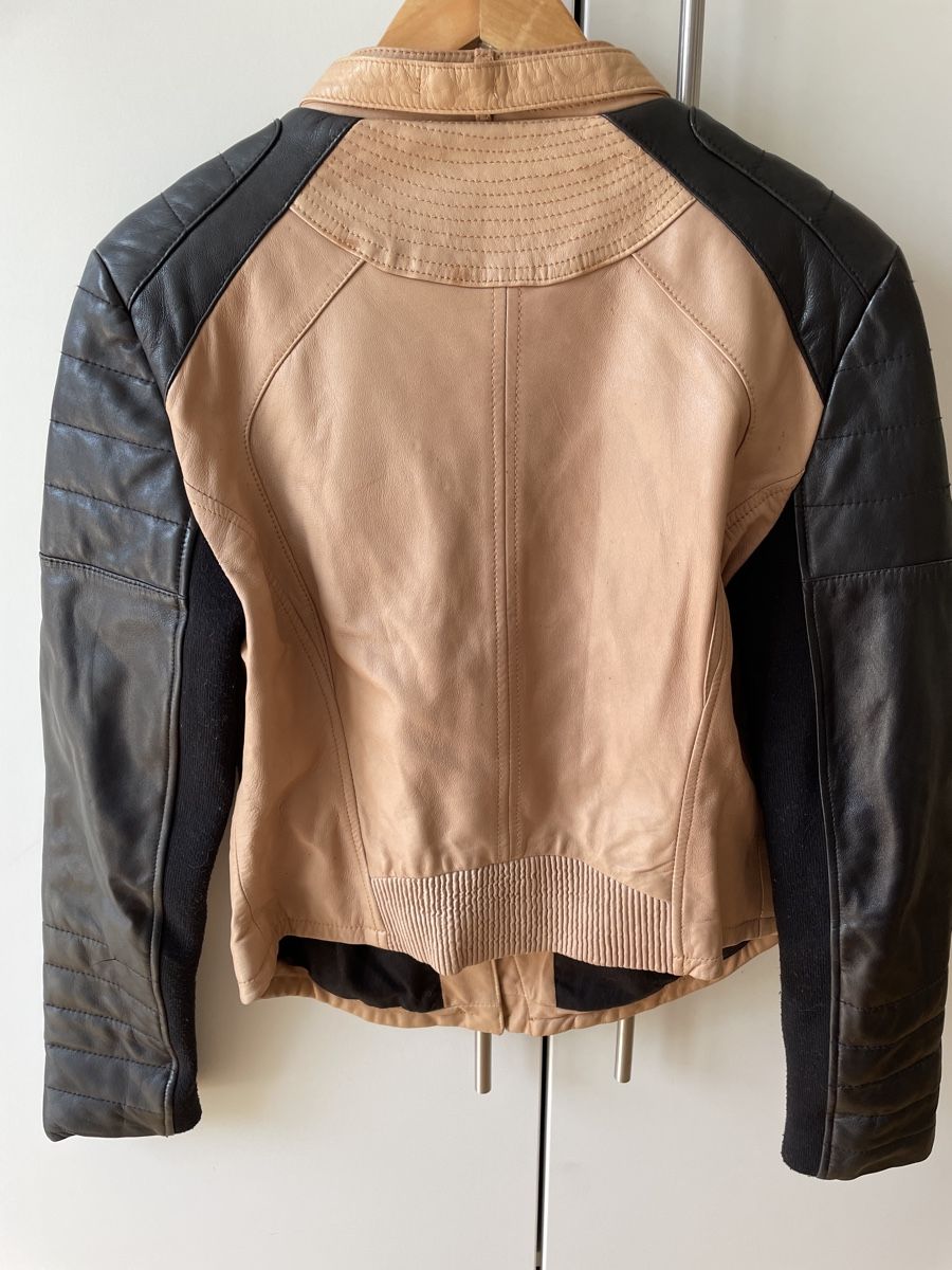 Jacken: Veste cuir Zara XL – Defekt aus Montagny-la-Ville von Sissi-Sissi 2