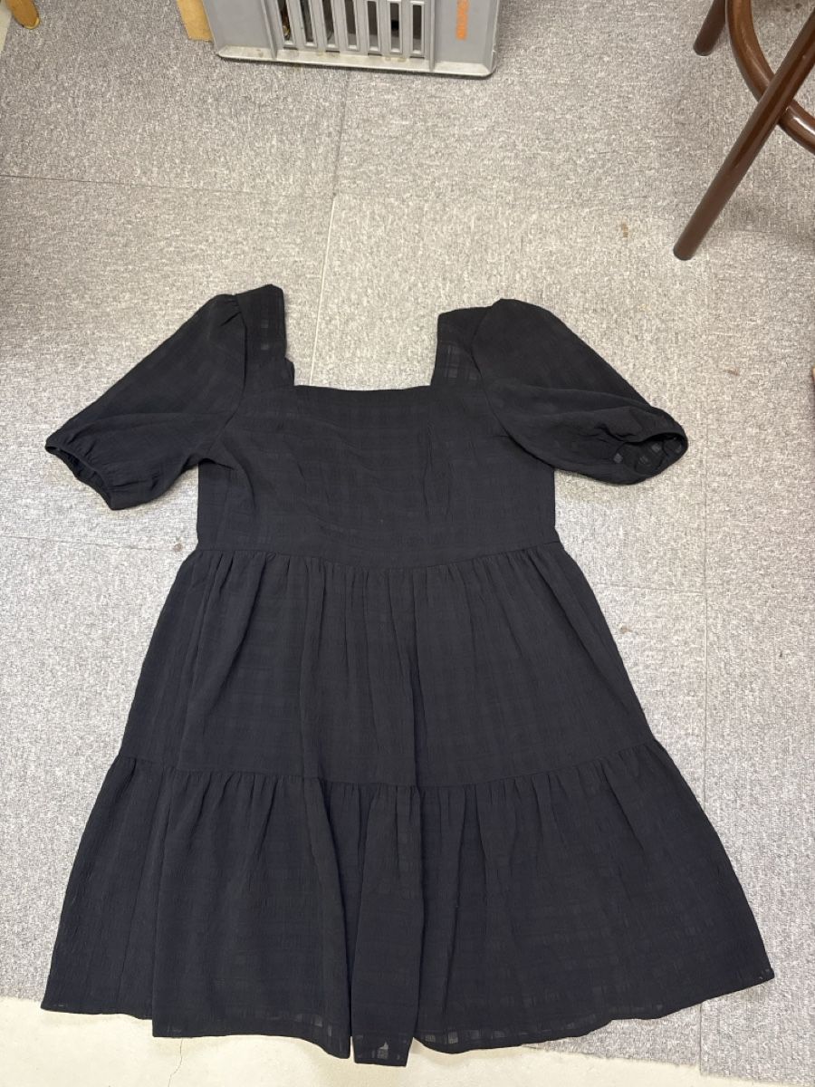 C&A Vestiti & Gonne: schwarzes sommerkleid, grösse 38, clockhouse – Usato da Goldach venduto da Pw1427
