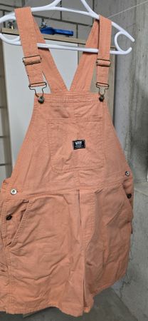 Latzhose Vans orange Grösse M