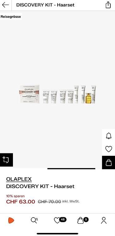 Haarpflegeprodukte: Olaplex Discovery Kit – Neu und originalverpackt aus Gossau SG von An_mau10