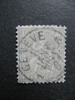 Sitzende Helvetia 42 gestempelt