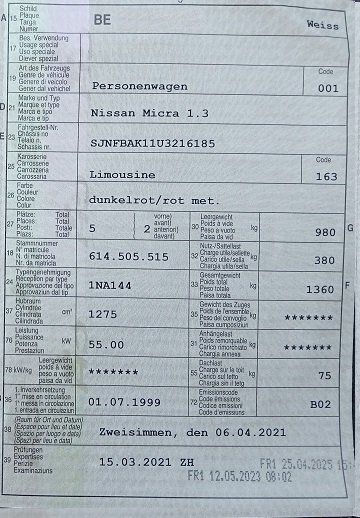 Nissan Autos: Nissan Micra – Gebraucht aus Saanen von Kresaa 7