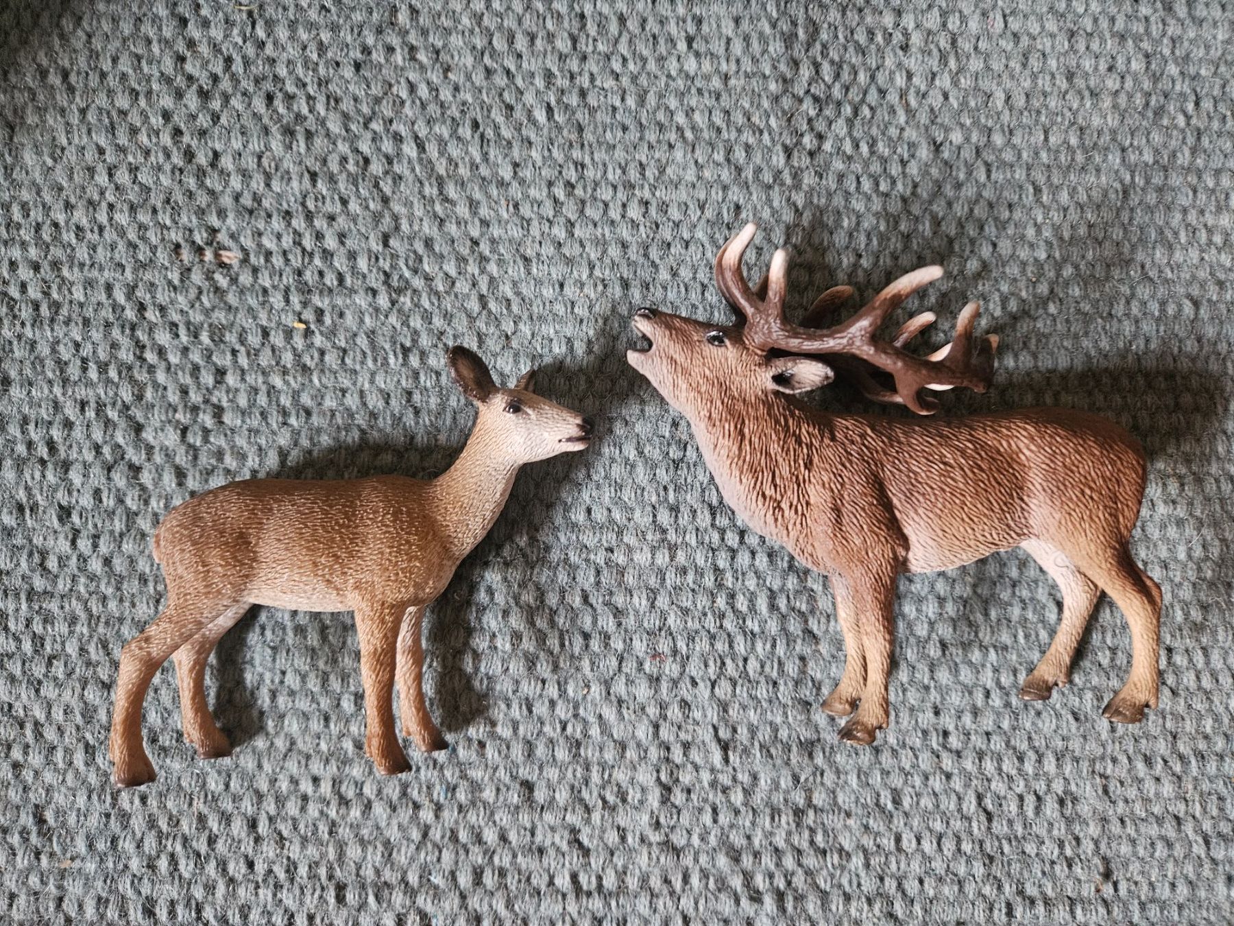 Schleich Spielzeuge: Schleich Hirsch und Hirschkuh neuwertig – Gebraucht aus Rifferswil von fle_5nqr