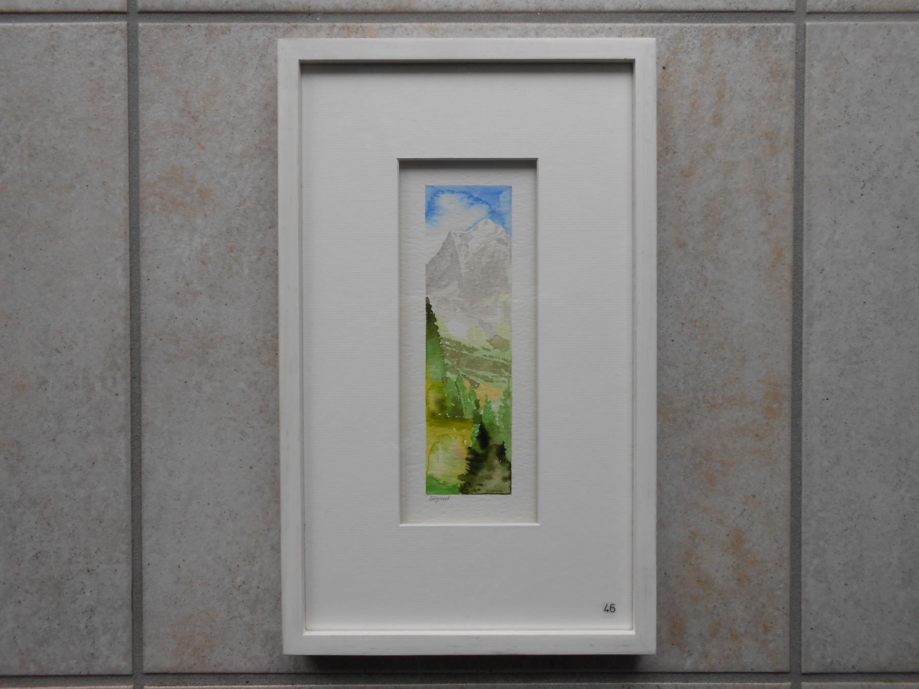 Dipinti: Aquarell CH "GIGANT" GR - (R) – Nuovo (secondo la descrizione) da Hallwil venduto da pkaiser44