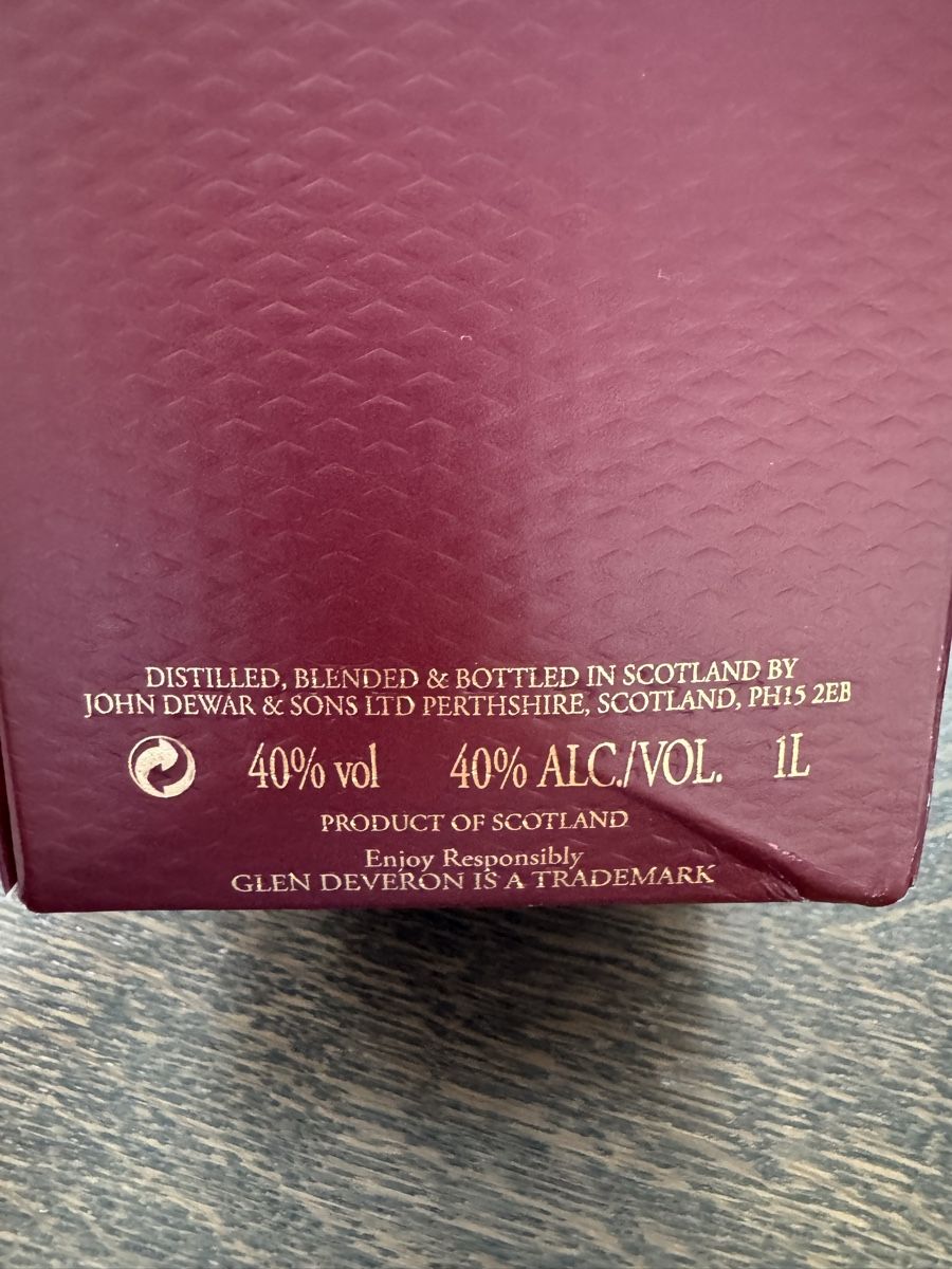 Spirituosen: Glen Deveron Royal Burgh Collection 20 Jahre – Neu und originalverpackt aus Küsnacht ZH von Kerzenlicht09 3