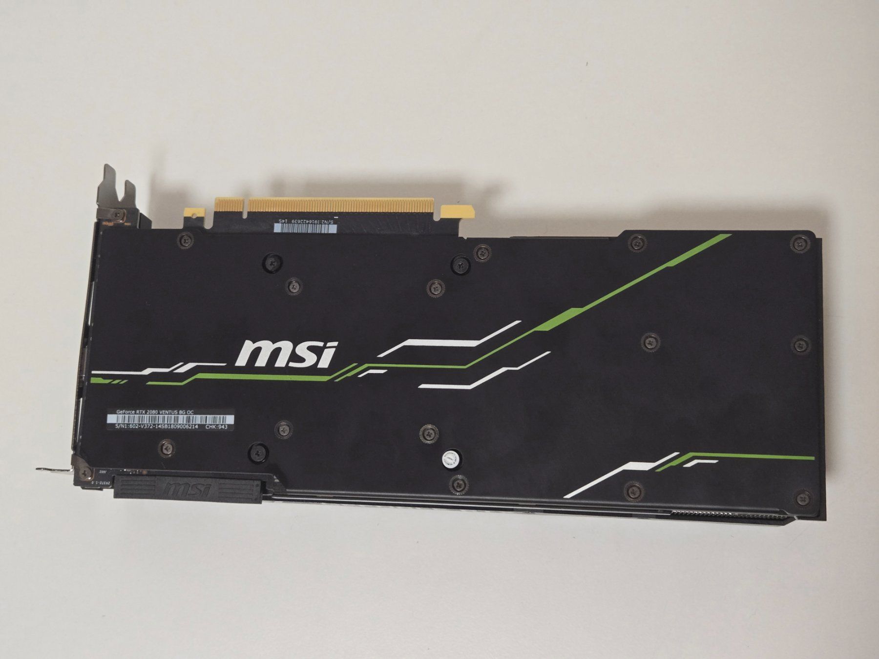 Nvidia Schede grafiche: RTX 2080 8GB - MSI Ventus OC – Usato da Arbon venduto da Shigataro 3